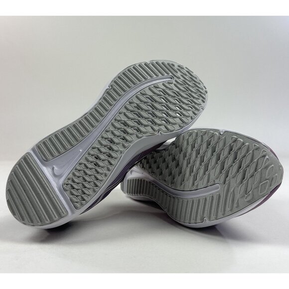 Nike Downshifter 12 Womens Purple White Gray Running Shoes Sneakers DD9294-500 - Picture 8 of 12